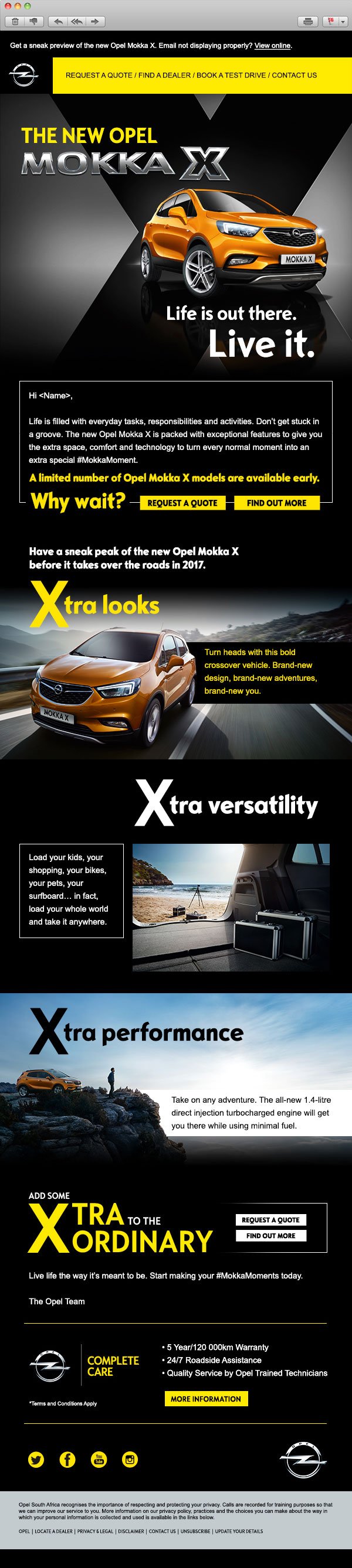 Opel CRM Programme